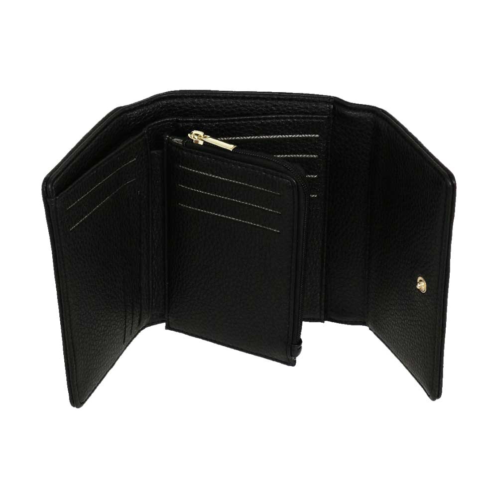 Camomilla Milano Portafoglio Donna S Pinky Nero con Zip
