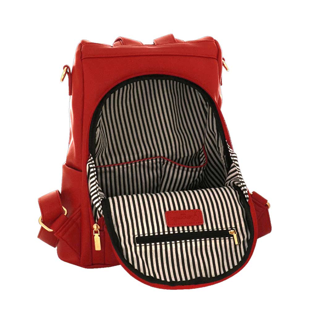 Camomilla Milano Zaino City Yes Weekend Rosso - Pratico & Sicuro