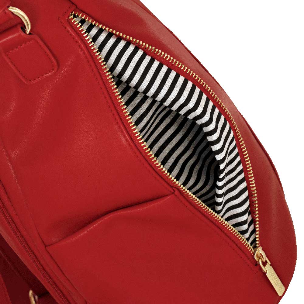 Camomilla Milano Zaino City Yes Weekend Rosso - Pratico & Sicuro