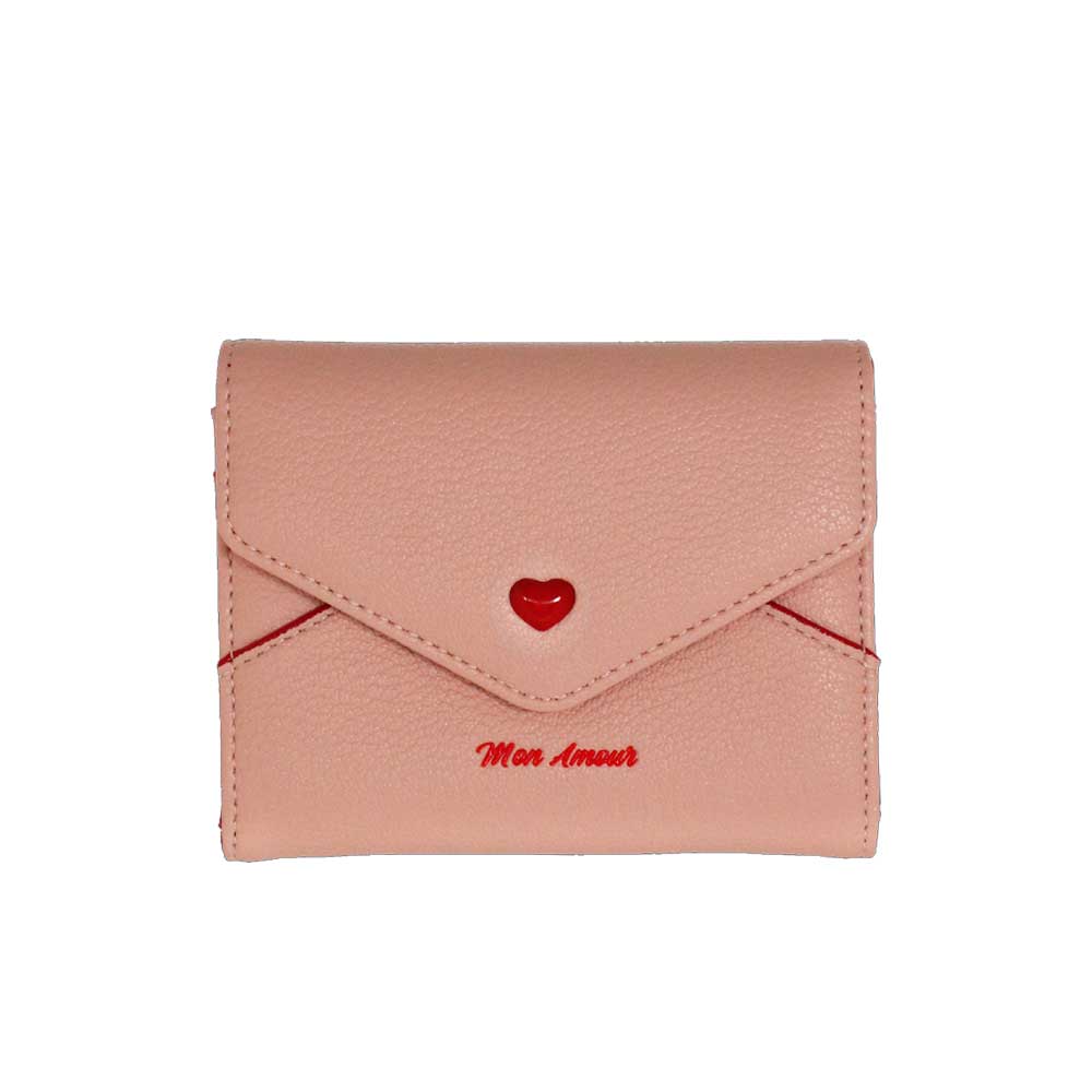 Camomilla Milano Portafogli Patta S Mon Amour Rosa 12402