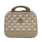 Camomilla Milano | Beauty Case Viaggio Matelassé | Rigido con Texture Shiny