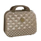 Camomilla Milano | Beauty Case Viaggio Matelassé | Rigido con Texture Shiny