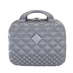 Camomilla Milano | Beauty Case Vanity Silver | Rigido con Texture Shiny