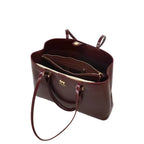 Camomilla Milano | Borsa A Spalla Nice Office Burgundy | Porta PC in Ecopelle