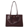 Camomilla Milano | Borsa A Spalla Nice Office Burgundy | Porta PC in Ecopelle