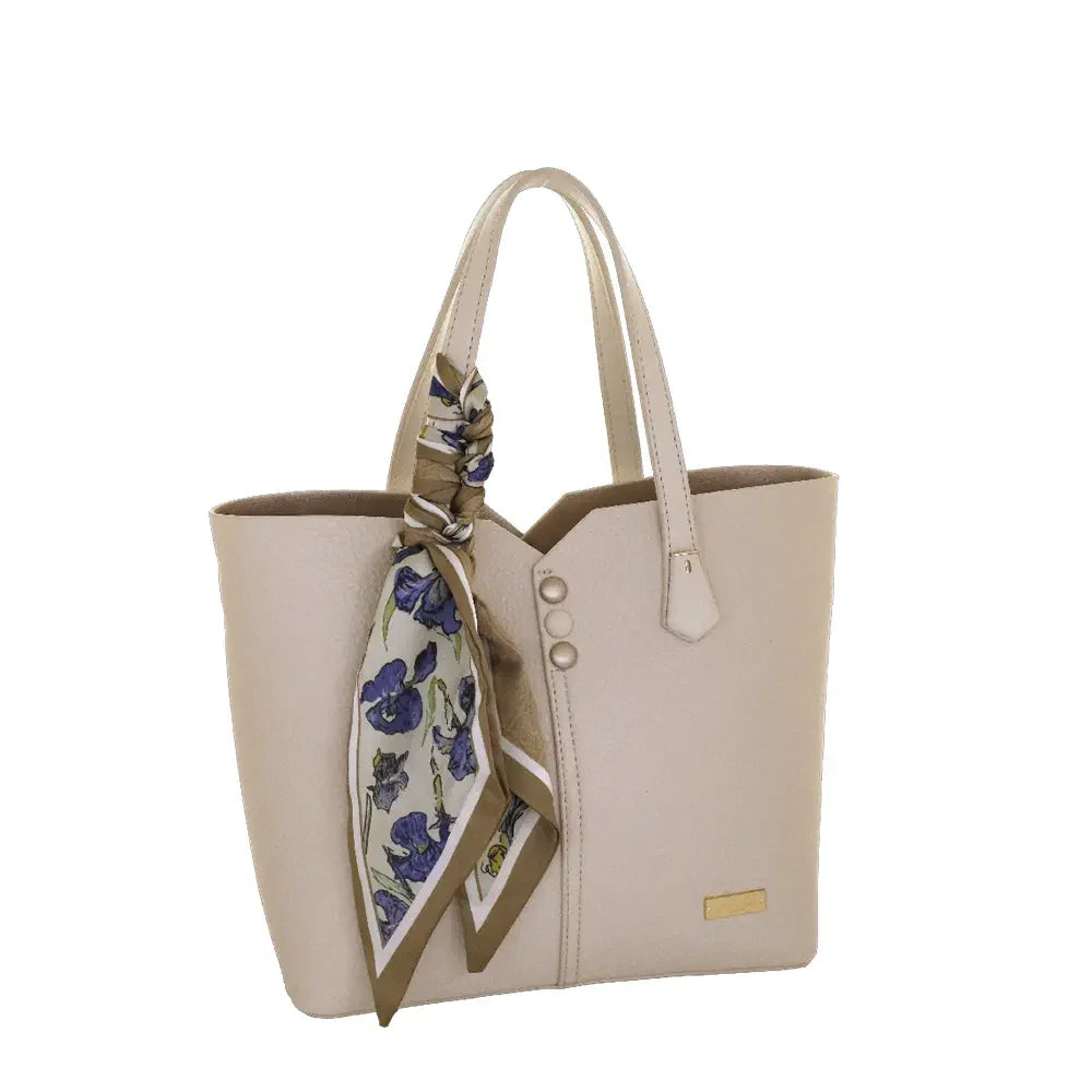 Camomilla Milano | Borsa Mano M Sugar Free Off White | Piccola Sportina in Ecopelle