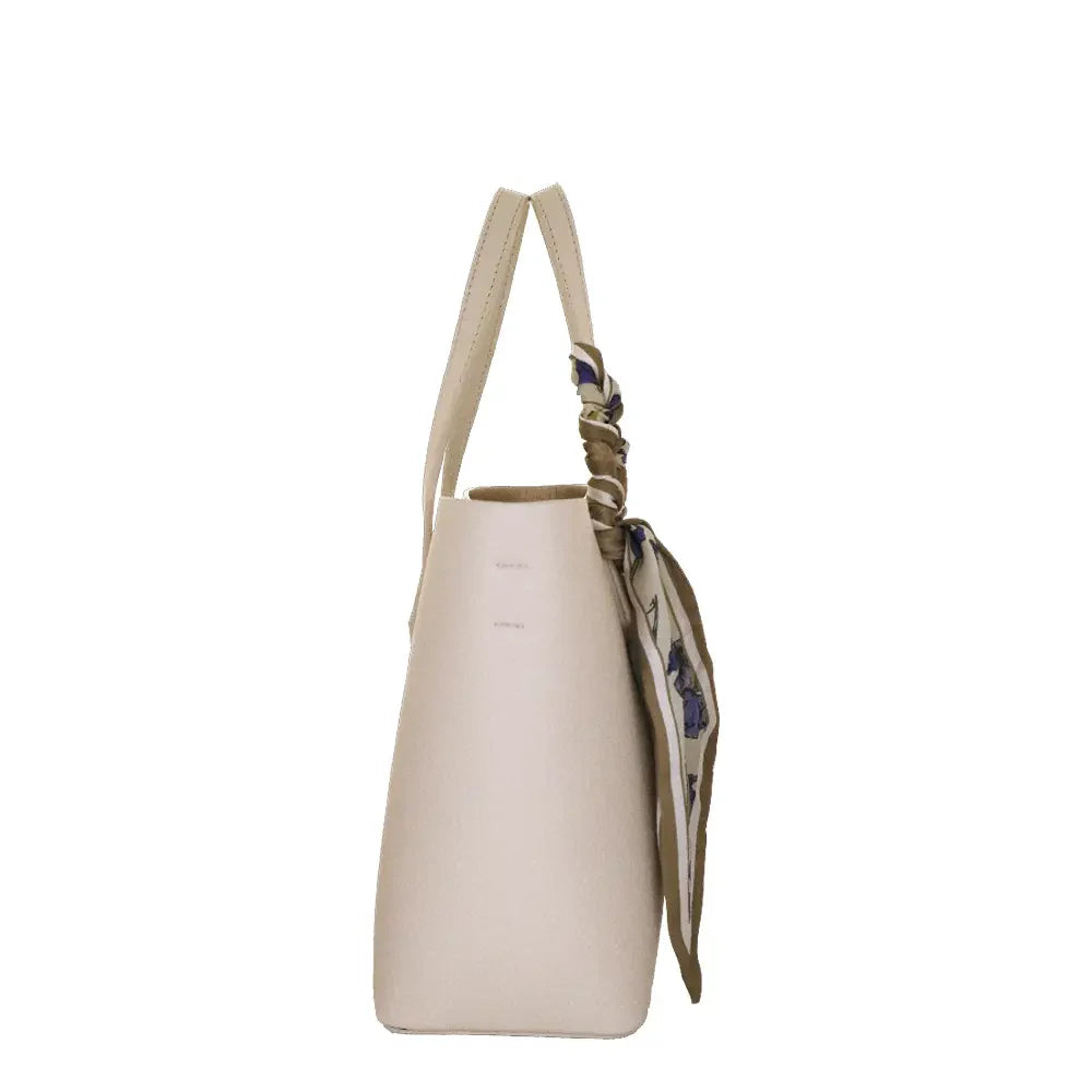 Camomilla Milano | Borsa Mano M Sugar Free Off White | Piccola Sportina in Ecopelle