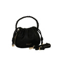 Camomilla Milano | Borsa Mano S Soft Kiss Nero | Eleganza Minimal in Nappa e Coulisse