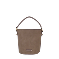 Camomilla Milano | Borsa a Mano S Daily Soft Tortora | Mini Secchiello Scamosciato