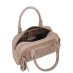 Camomilla Milano | Borsa a Mano S Little Icons Tortora | Mini Bauletto Scamosciato