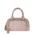 Camomilla Milano | Borsa a Mano S Little Icons Tortora | Mini Bauletto Scamosciato