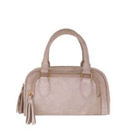Camomilla Milano | Borsa a Mano S Little Icons Tortora | Mini Bauletto Scamosciato