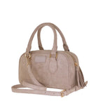 Camomilla Milano | Borsa a Mano S Little Icons Tortora | Mini Bauletto Scamosciato