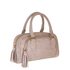 Camomilla Milano | Borsa a Mano S Little Icons Tortora | Mini Bauletto Scamosciato