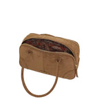 Camomilla Milano | Borsa a Spalla M Glossy & Amber Tortora | Camoscio Sintetico