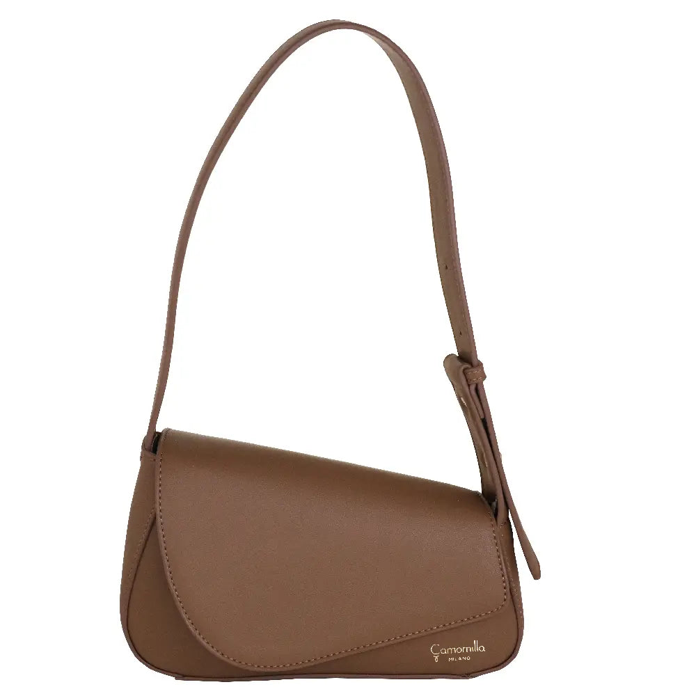 Camomilla Milano | Borsa a Spalla S Little Icons Beige | Mini Bag in Ecopelle