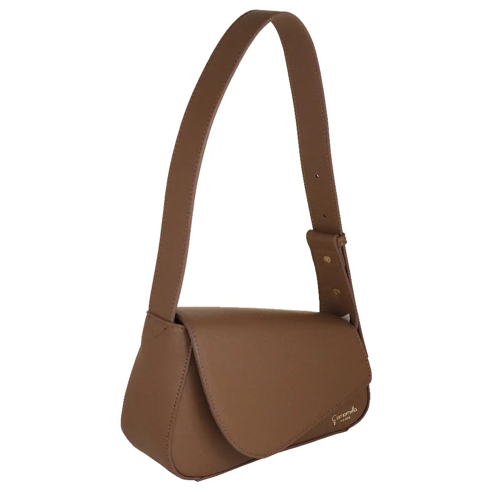 Camomilla Milano | Borsa a Spalla S Little Icons Beige | Mini Bag in Ecopelle