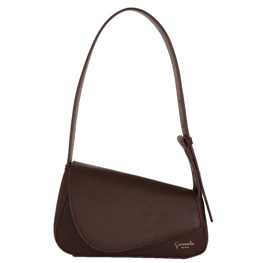 Camomilla Milano | Borsa a Spalla S Little Icons Marrone | Mini Bag in Ecopelle