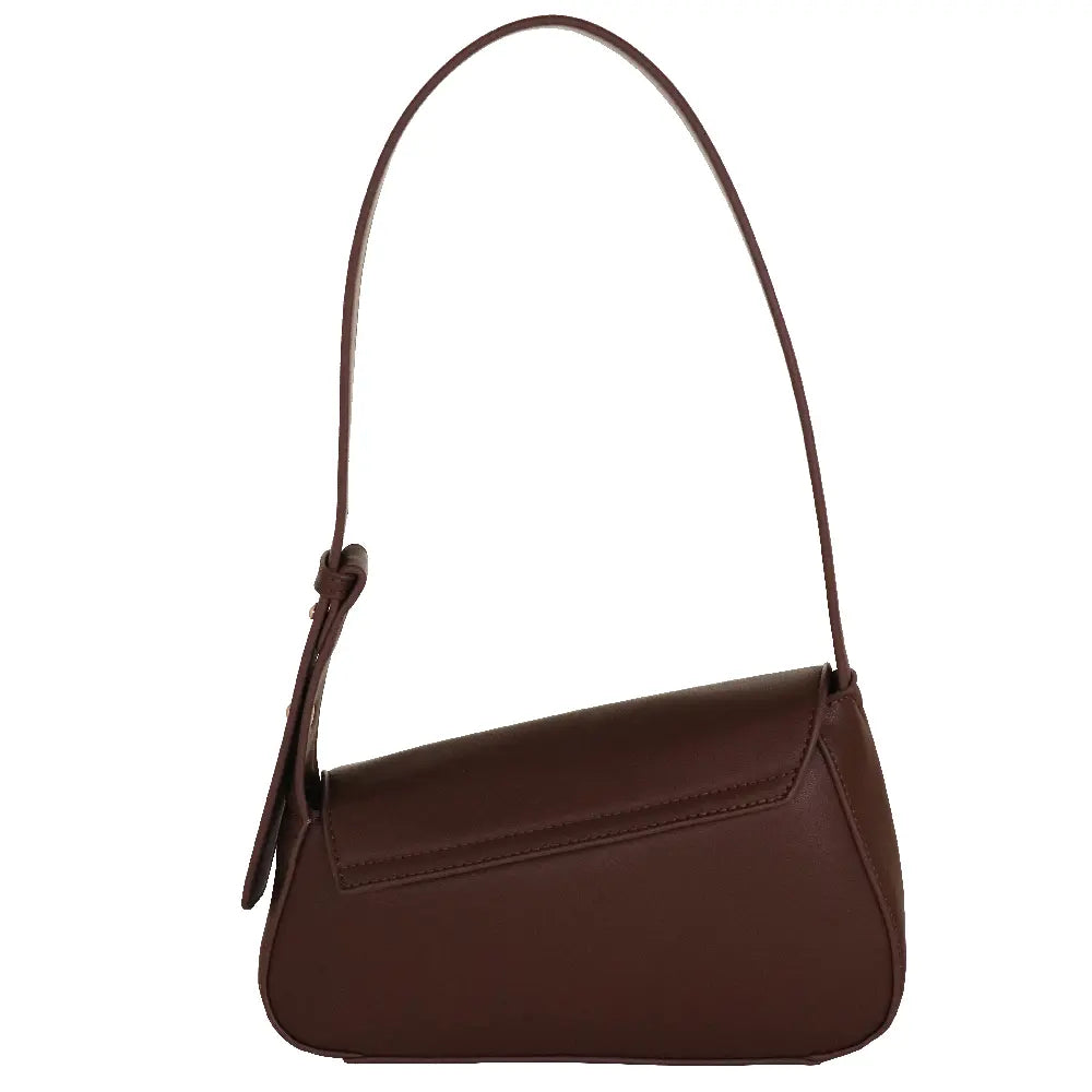Camomilla Milano | Borsa a Spalla S Little Icons Marrone | Mini Bag in Ecopelle
