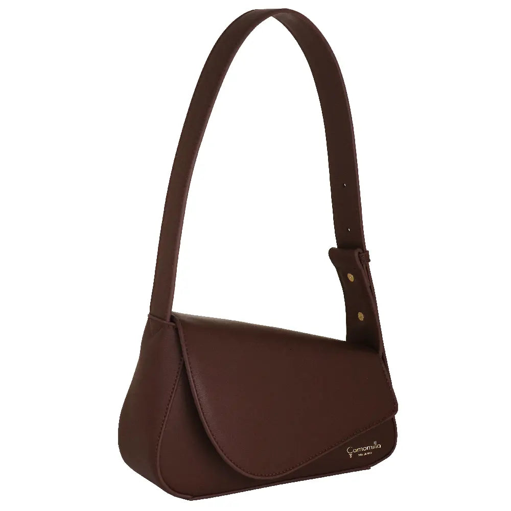 Camomilla Milano | Borsa a Spalla S Little Icons Marrone | Mini Bag in Ecopelle