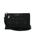 Camomilla Milano | City Phone Bag Sweet Studs Nero | Borsa a Tracolla Trapuntata