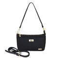 Camomilla Milano | Borsa a Tracolla S Twist Nero | Ecopelle Effetto Mat