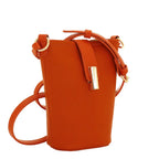 Camomilla Milano | Mini Bag Pop Candy Arancione | Borsa Estiva in Ecopelle