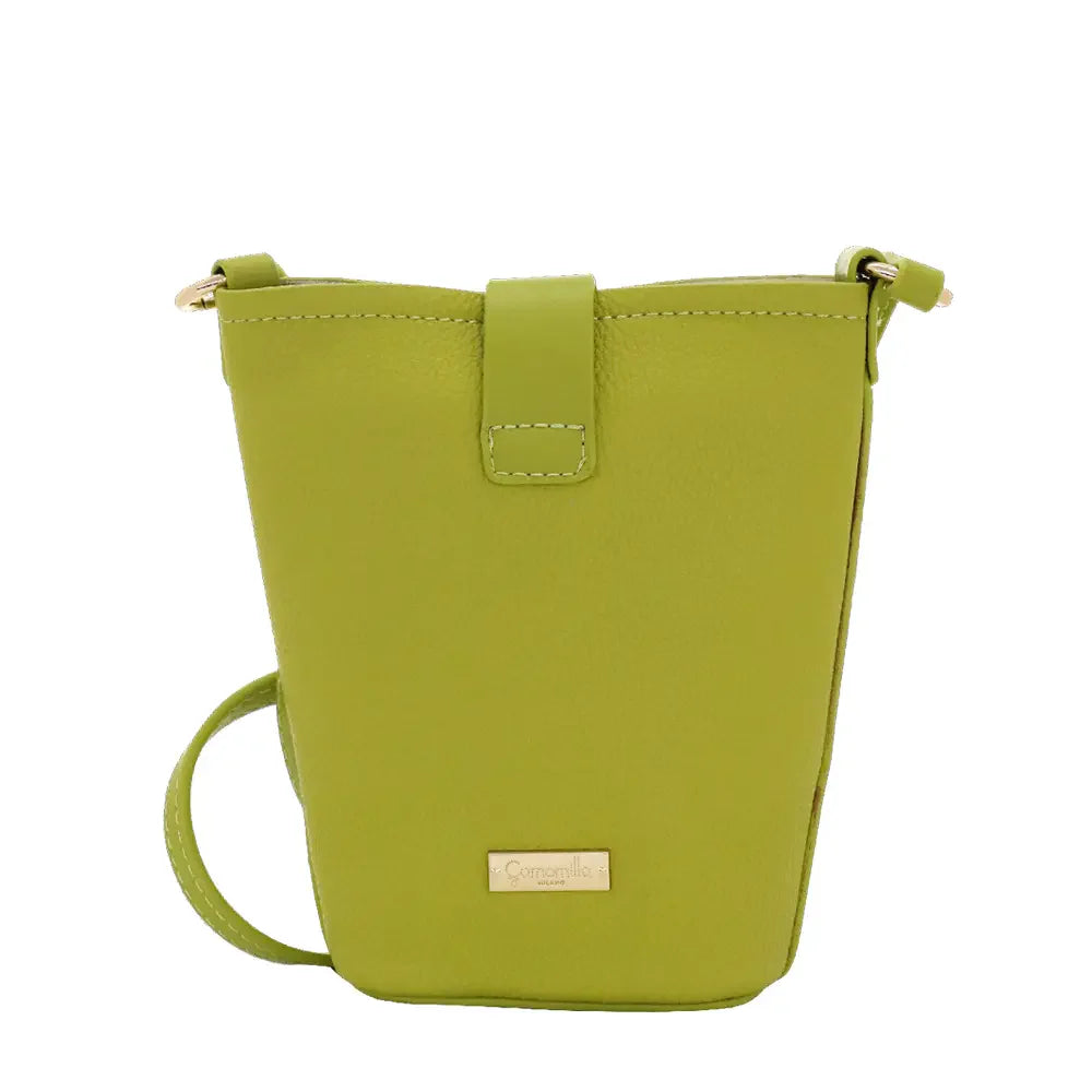 Camomilla Milano | Mini Bag Pop Candy Verde | Borsa Estiva in Ecopelle