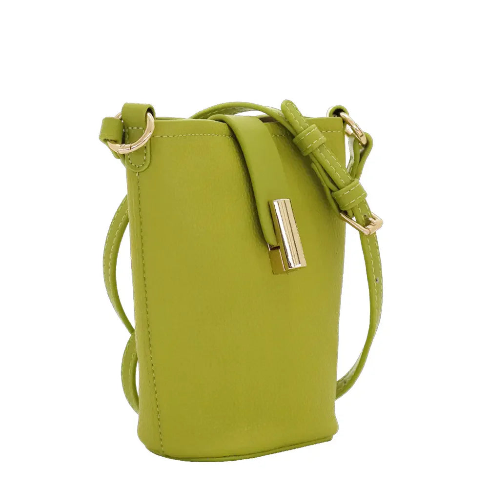 Camomilla Milano | Mini Bag Pop Candy Verde | Borsa Estiva in Ecopelle