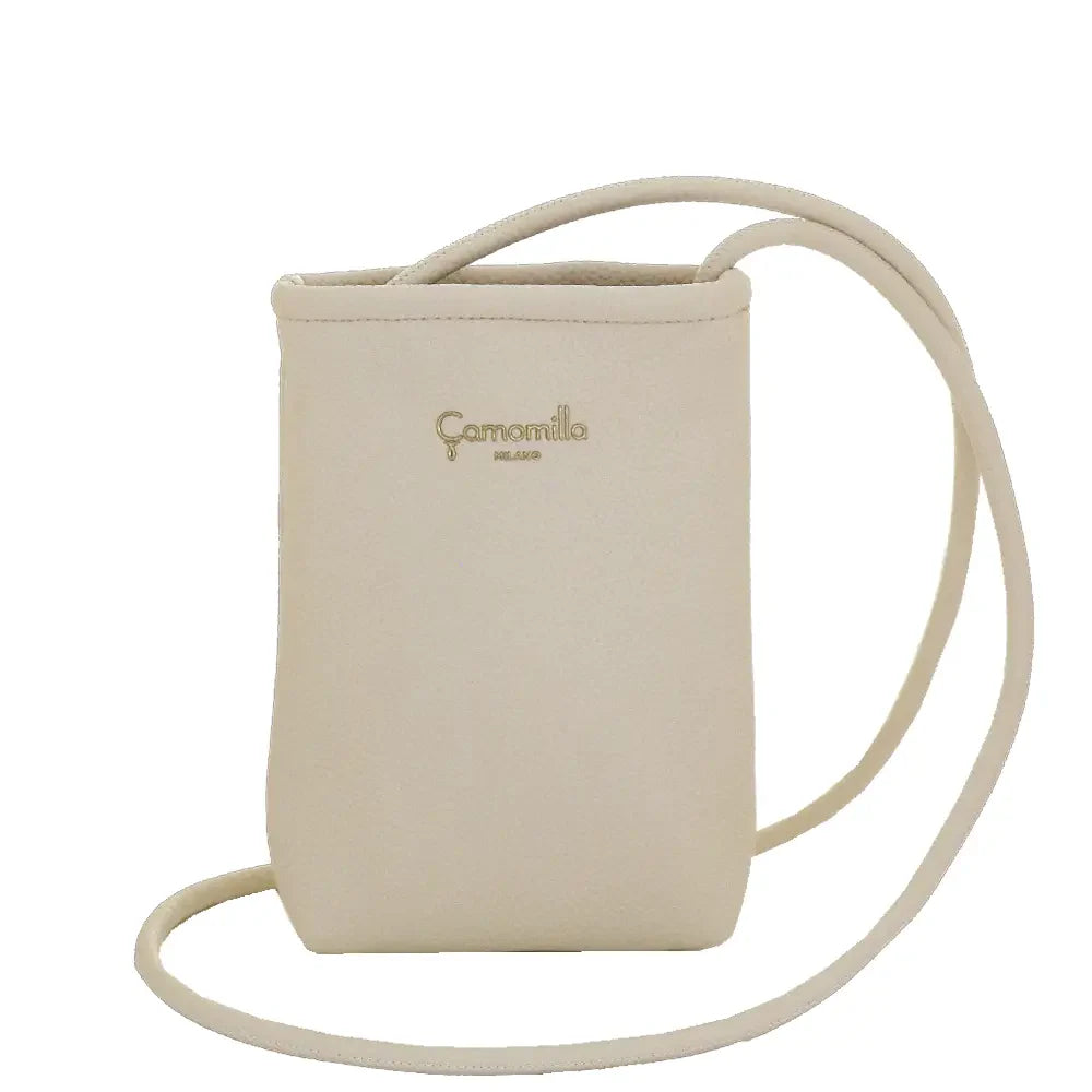 Camomilla Milano | Portacellulare Glasse Bianco | Pochette con Tracolla
