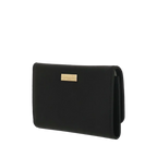 Camomilla Milano | Portafoglio M Flap Twist Nero | Ecopelle Effetto Mat