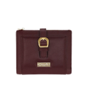 Camomilla Milano | Portafoglio M Metropolitan Burgundy | Ecopelle a Contrasto