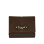 Camomilla Milano | Portafoglio S Flap Daily Soft Marrone Scuro | Effetto Scamosciato