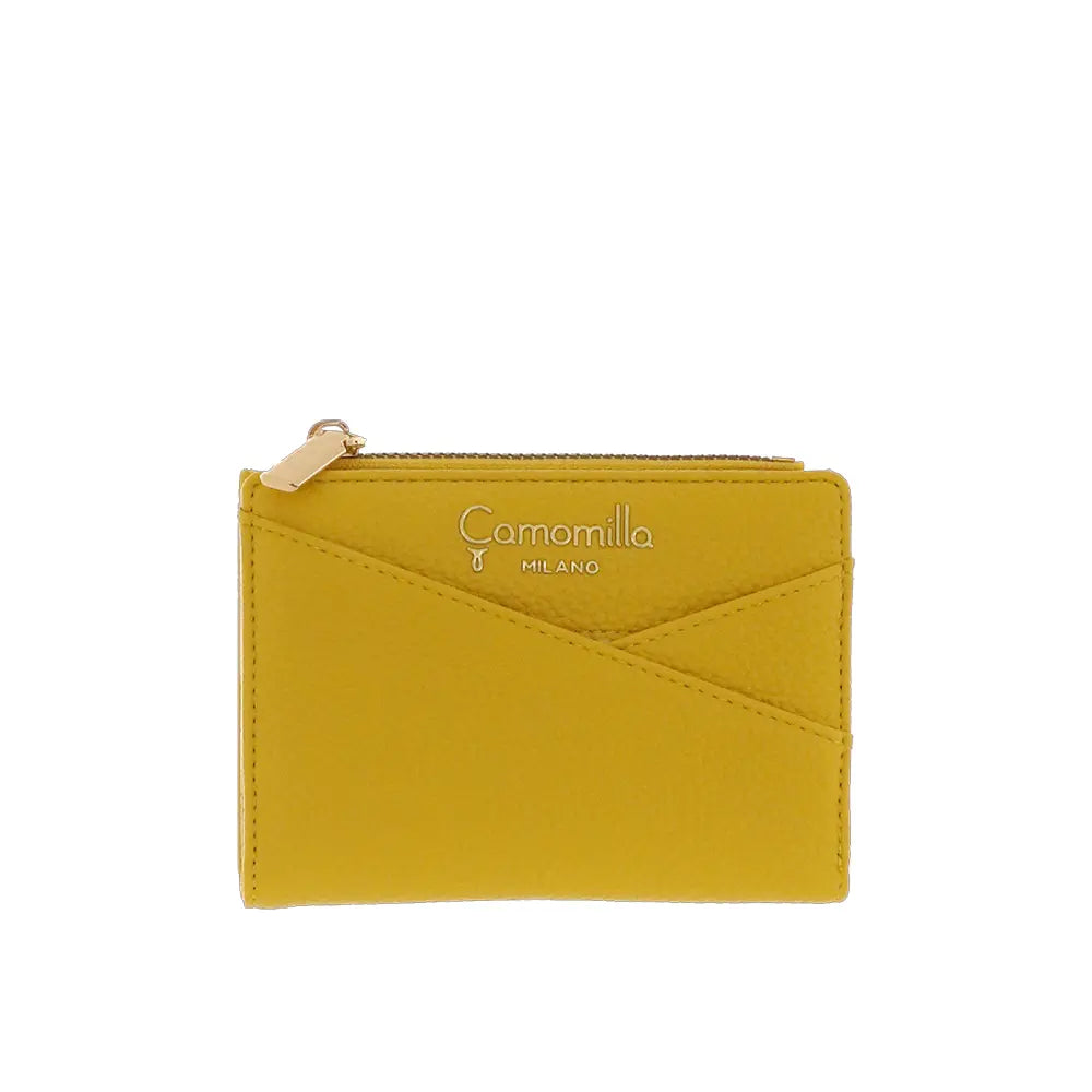 Camomilla Milano | Portafoglio S Glasse Giallo | Accessorio Compatto con Dettagli Nautici