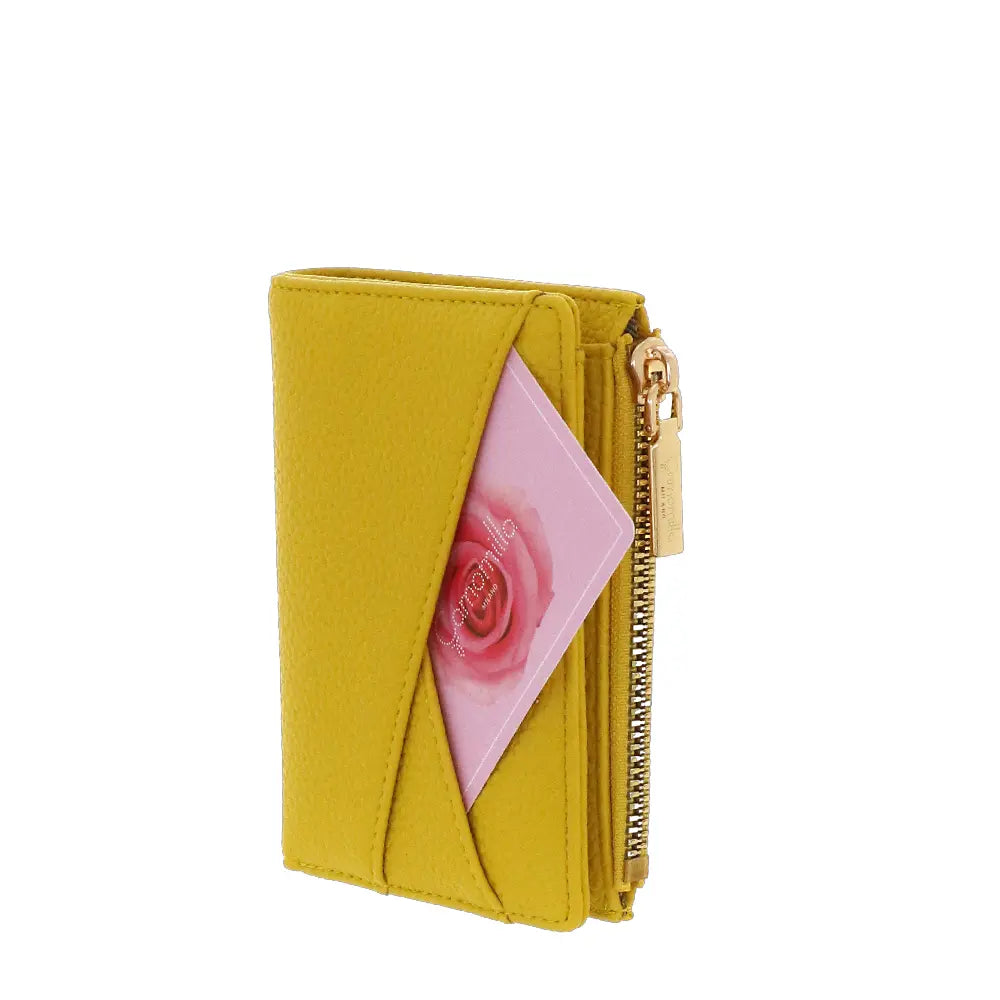 Camomilla Milano | Portafoglio S Glasse Giallo | Accessorio Compatto con Dettagli Nautici