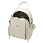 Camomilla Milano | Zaino Casual Frizzy Bianco | Zainetto con Chiusura a Cuore