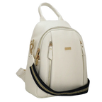 Camomilla Milano | Zaino Casual Frizzy Bianco | Zainetto con Chiusura a Cuore