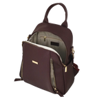 Camomilla Milano | Zaino Casual Frizzy Bordeaux | Zainetto con Chiusura a Cuore