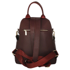 Camomilla Milano | Zaino Casual Frizzy Bordeaux | Zainetto con Chiusura a Cuore