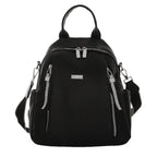 Camomilla Milano | Zaino Casual Frizzy Nero | Zainetto Glamour con Dettagli Brillanti
