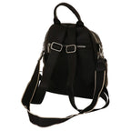 Camomilla Milano | Zaino Casual Frizzy Nero | Zainetto Glamour con Dettagli Brillanti