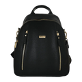 Camomilla Milano | Zaino Casual Frizzy Nero | Zainetto con Chiusura a Cuore
