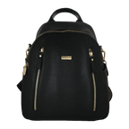 Camomilla Milano | Zaino Casual Frizzy Nero | Zainetto con Chiusura a Cuore