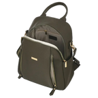 Camomilla Milano | Zaino Casual Frizzy Verde | Zainetto con Chiusura a Cuore