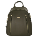 Camomilla Milano | Zaino Casual Frizzy Verde | Zainetto con Chiusura a Cuore