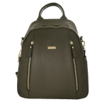 Camomilla Milano | Zaino Casual Frizzy Verde | Zainetto con Chiusura a Cuore