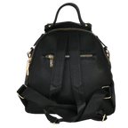 Camomilla Milano | Zaino Chic Frizzy Nero | Zainetto con Chiusura a Cuore