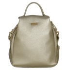 Camomilla Milano | Zaino Chic Frizzy Oro | Zainetto con Chiusura a Cuore
