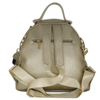 Camomilla Milano | Zaino Chic Frizzy Oro | Zainetto con Chiusura a Cuore