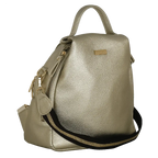 Camomilla Milano | Zaino Chic Frizzy Oro | Zainetto con Chiusura a Cuore